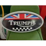 Triumph Light Up Sign