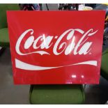 Coca Cola Box Sign