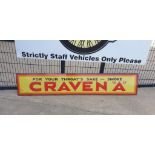 Large Craven A Tin Sign