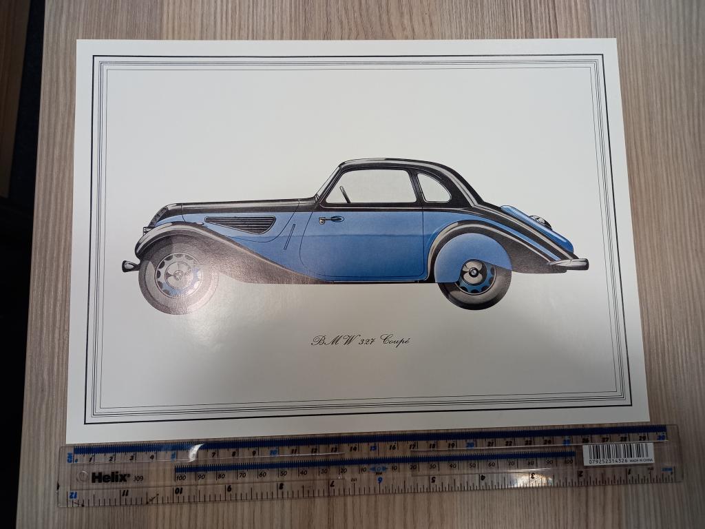 12 x Prints of Famous BMW Models - Image 3 of 3