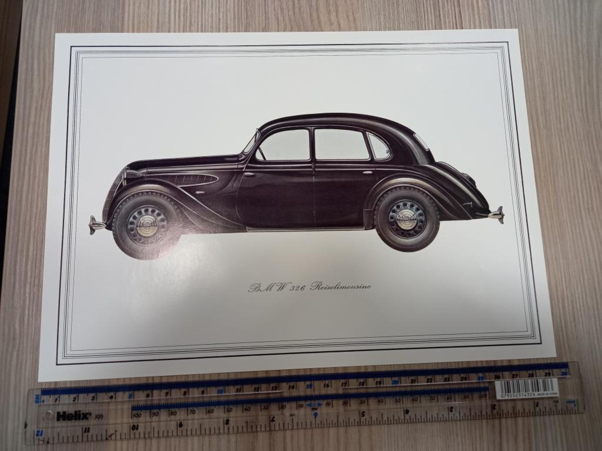 12 x Prints of Famous BMW Models