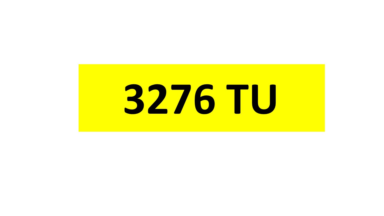 REGISTRATION - 3276 TU