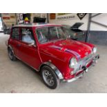 1990 Rover Mini Racing Flame Checkmate