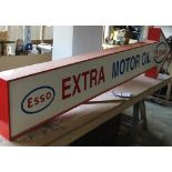 Esso Extra Motor Oil Double Sided Arrow