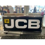 JCB Illuminated Sign
