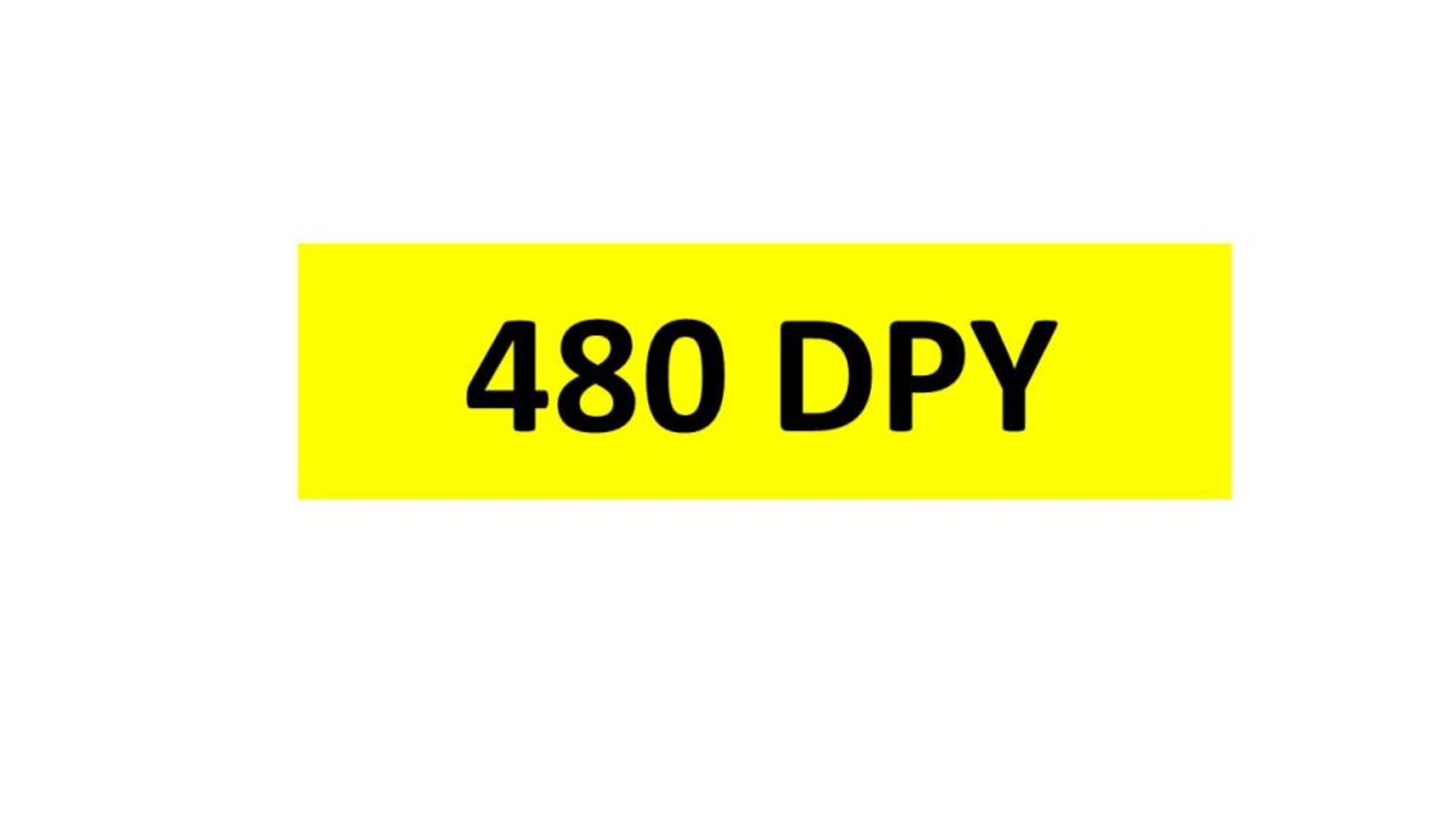 REGISTRATION - 480 DPY