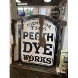 PERTH DYE DOUBLE SIDED SIGN