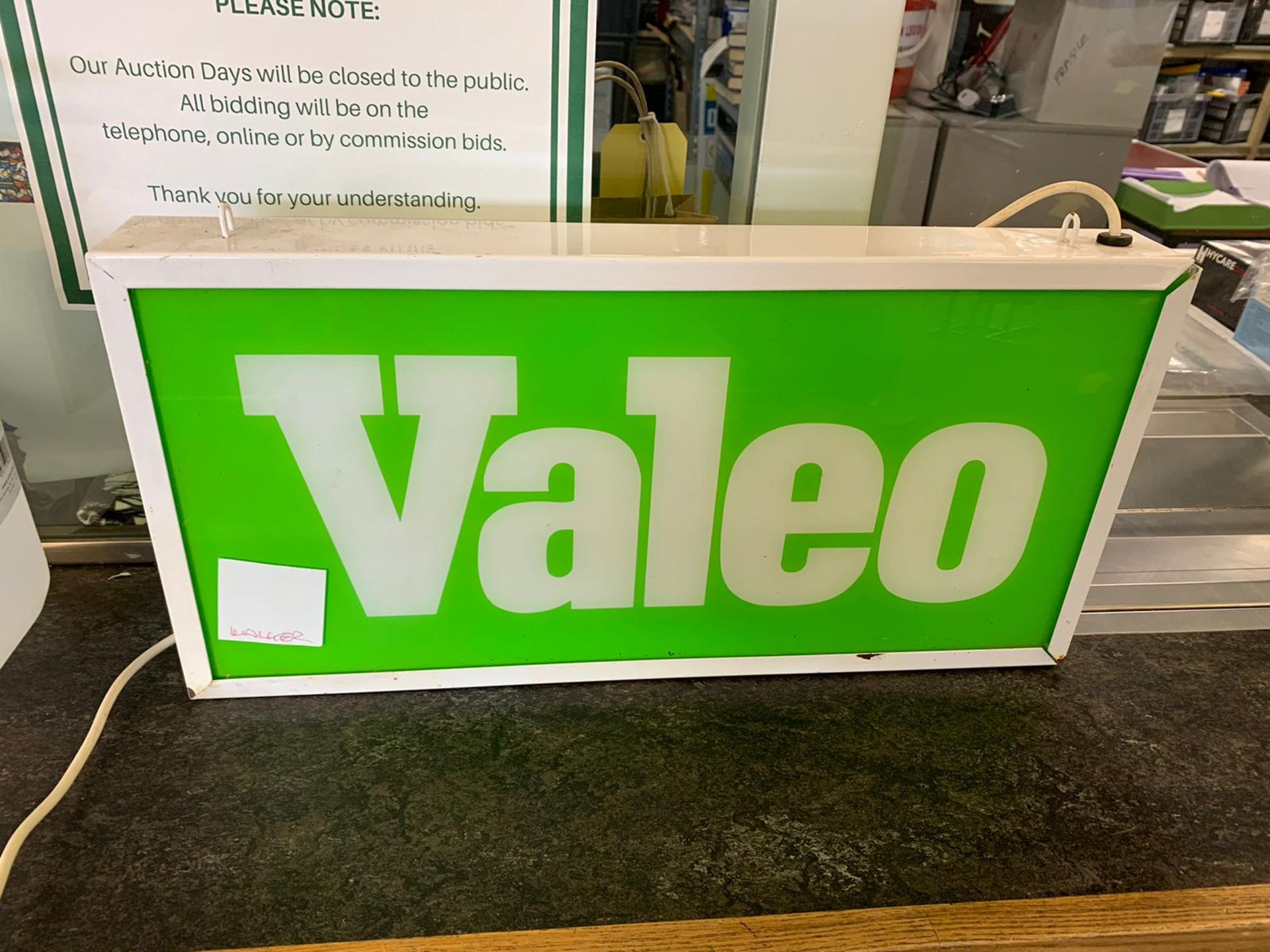 GENUINE VALEO LIGHTBOX