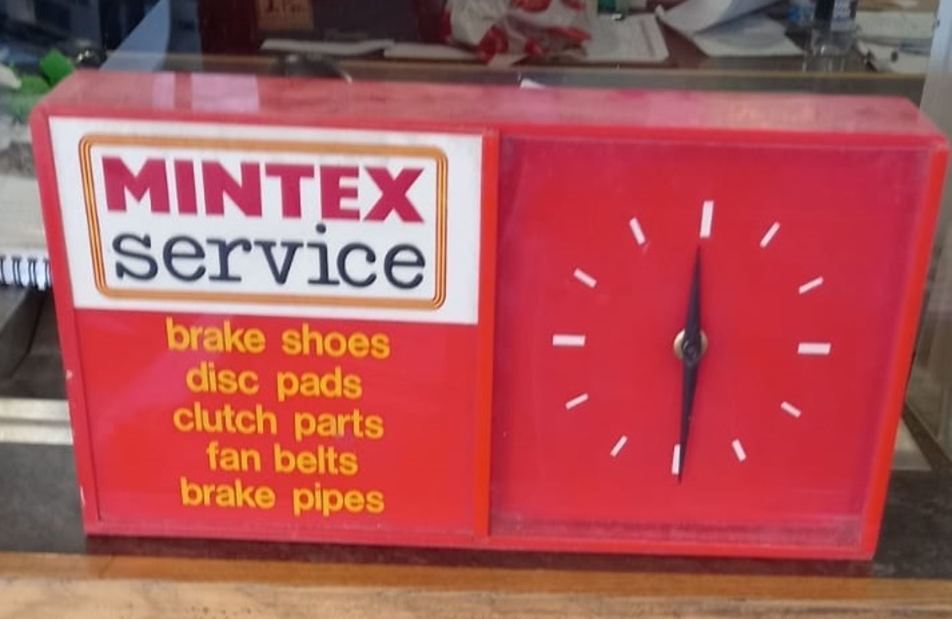 MINTEX SERVICE CLOCK