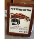 TIGER IN TANK ESSO LIGHTBOX