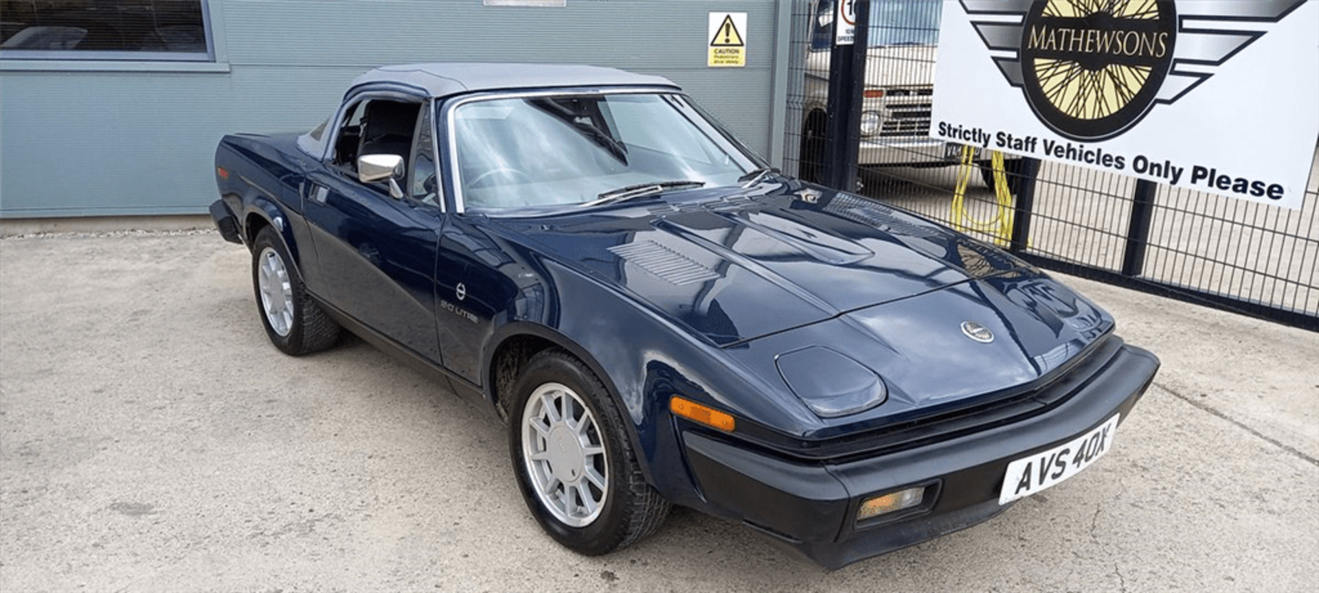 1982 TRIUMPH TR7 CONVERTIBLE