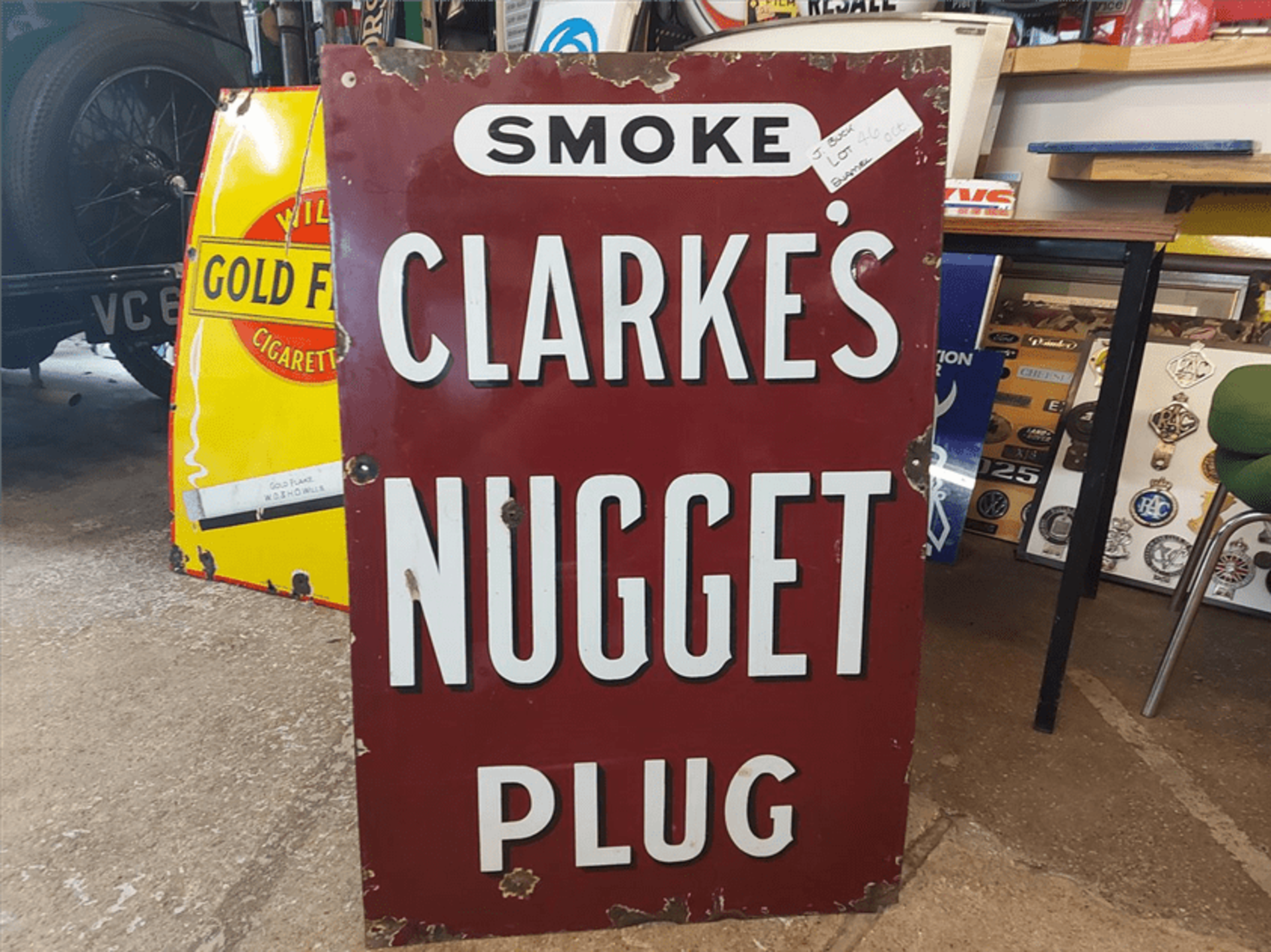 SMOKE CLARKES NUGGET ENAMEL