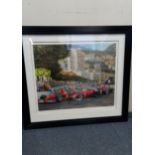 LIMITED EDITION PRINT BY DAVID BURKE – CELEBRATING 90 YEARS OF MONACO GRAND PRIX