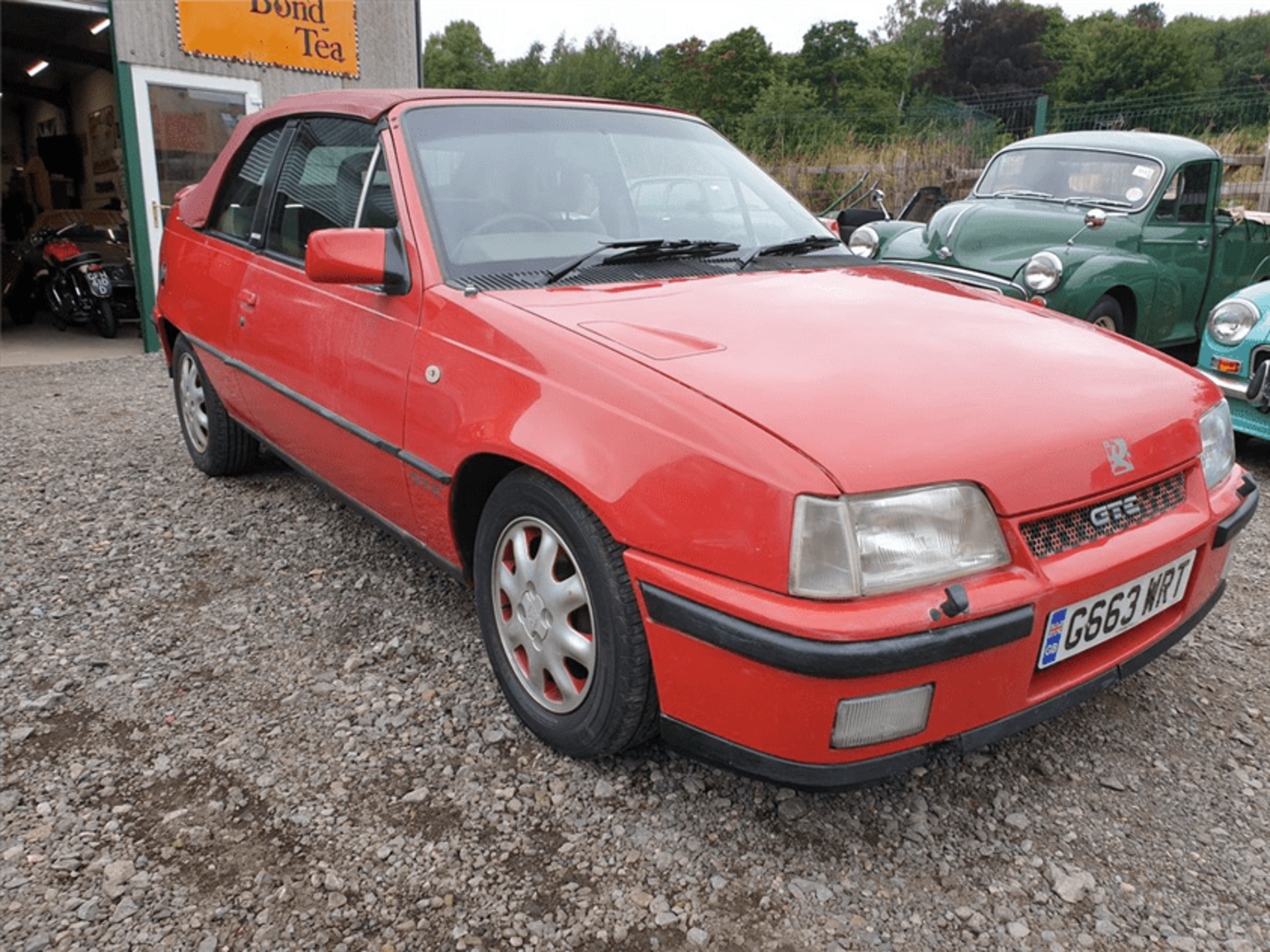 1989 VAUXHALL ASTRA GTE CONVERTIBLE