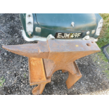 LARGE ANVIL ON STAND