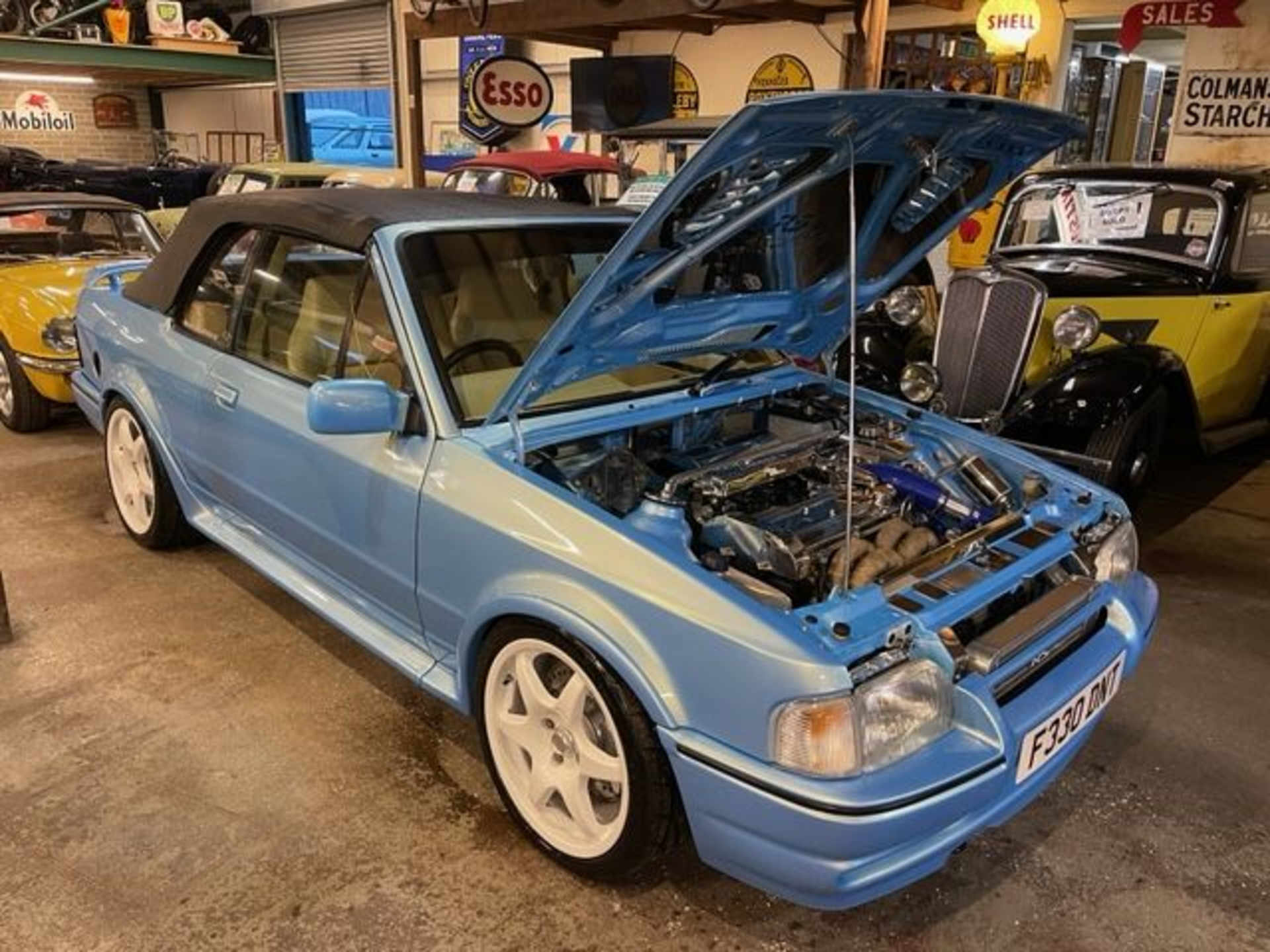 1989 FORD ESCORT XR3I CONVERTIBLE