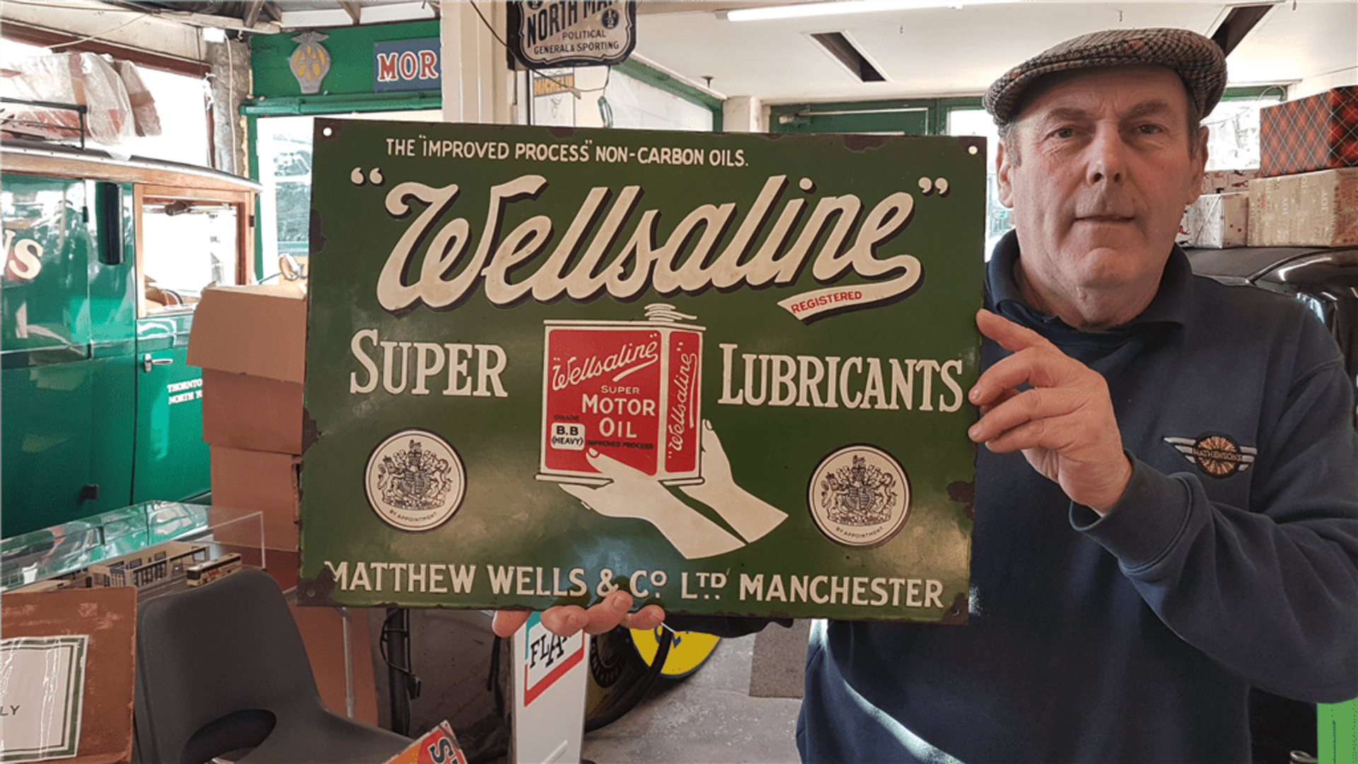 ORIGINAL WELLSALINE SIGN