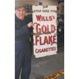 GOLD FLAKE SIGN