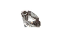 AN UNMOUNTED DIAMOND