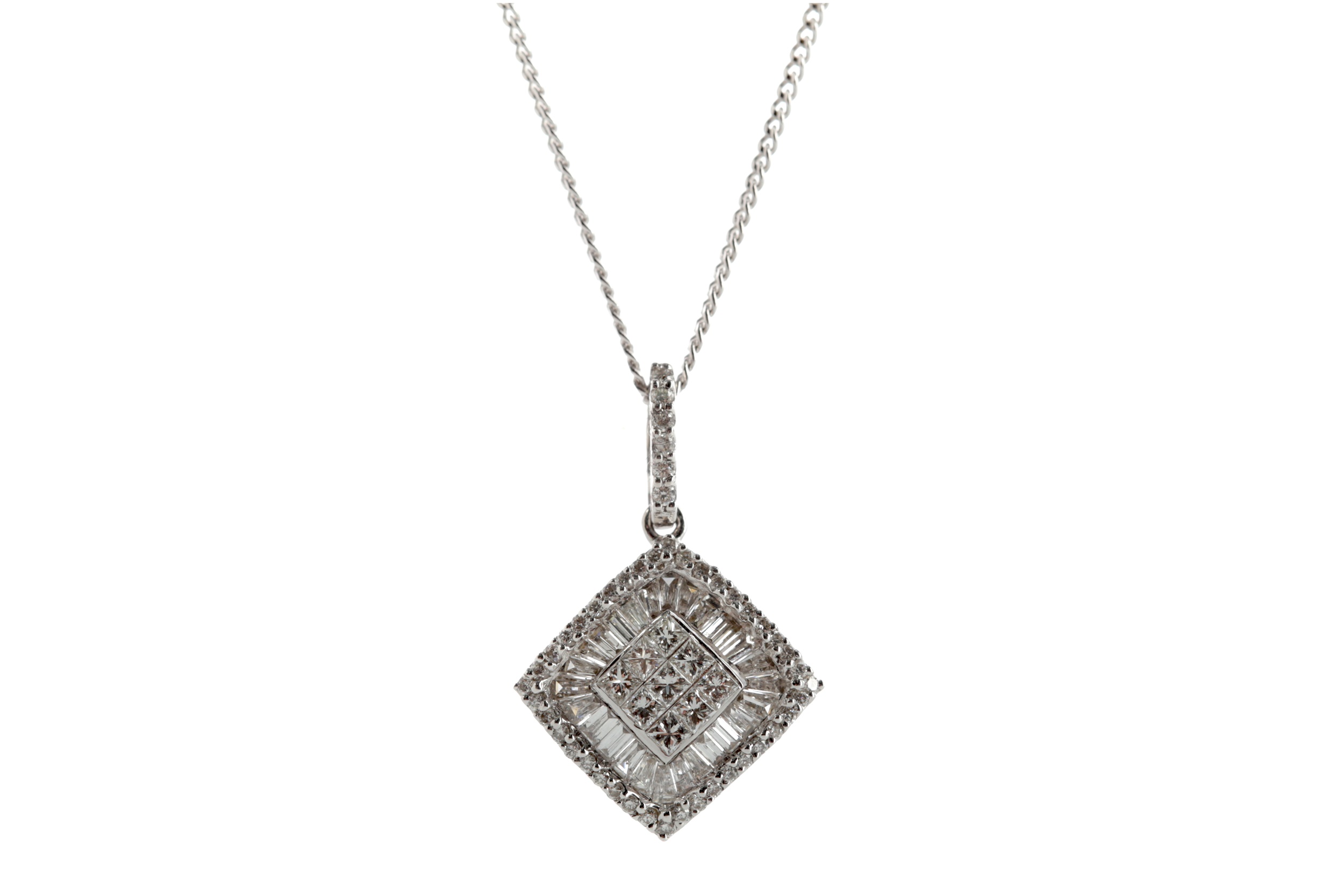 A DIAMOND PENDANT