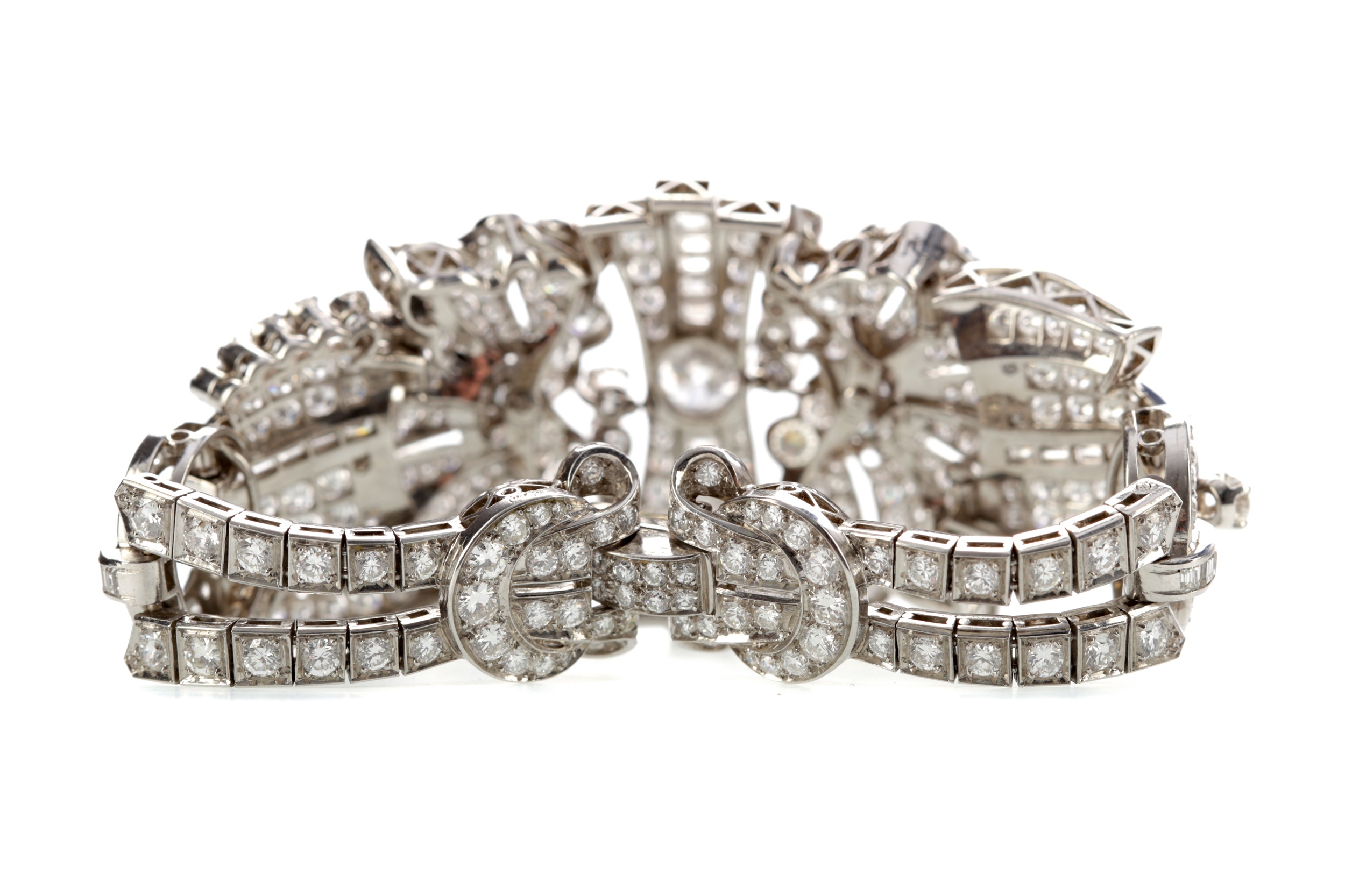 A VERY IMPRESSIVE DIAMOND BRACELET BY BOUCHERON - Image 2 of 2