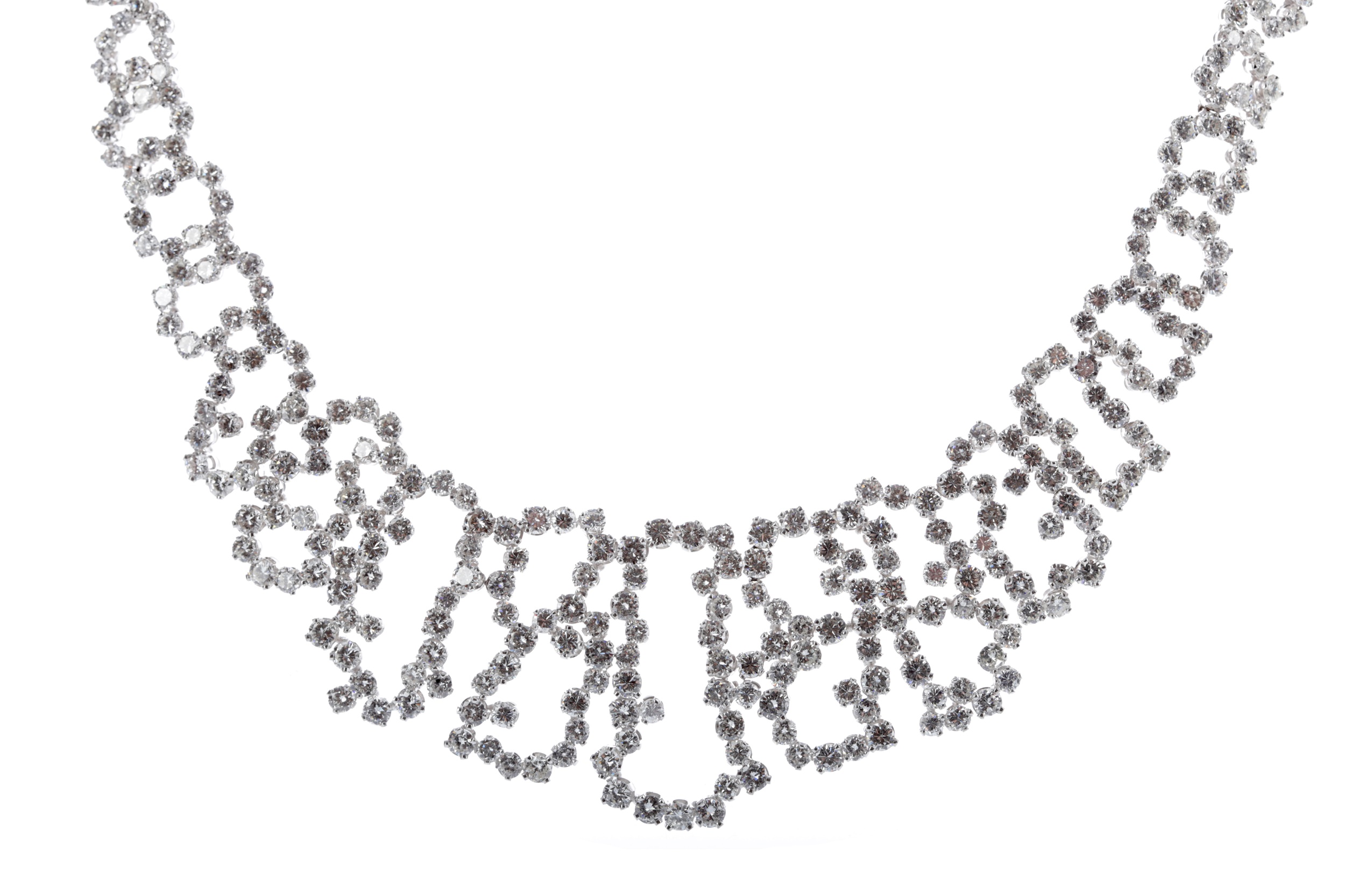 A DIAMOND NECKLET BY ASPREY