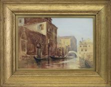 A BRITISH WATERCOLOUR OF VENICE