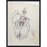 ORIGINAL THEATRE COSTUME DESIGN BY ROBERT ST JOHN ROPER