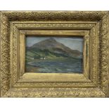 LOCH SCENE, A SCOTTISH OIL