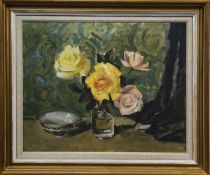 STILL LIFE OF FLOWERS, AN OIL