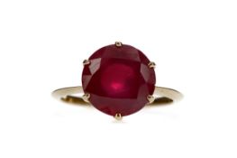A RUBY RING