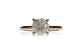 A DIAMOND SOLITAIRE RING