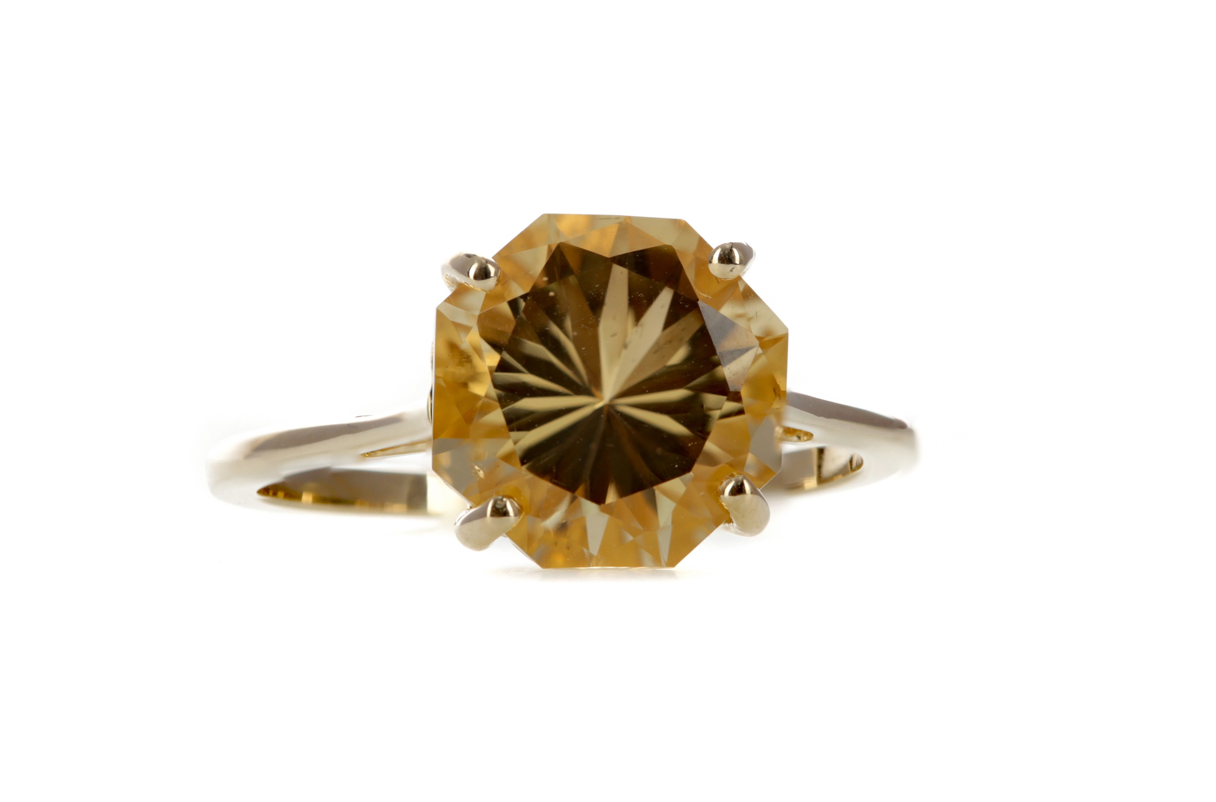 A CITRINE RING