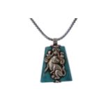 A TURQUOISE PENDANT