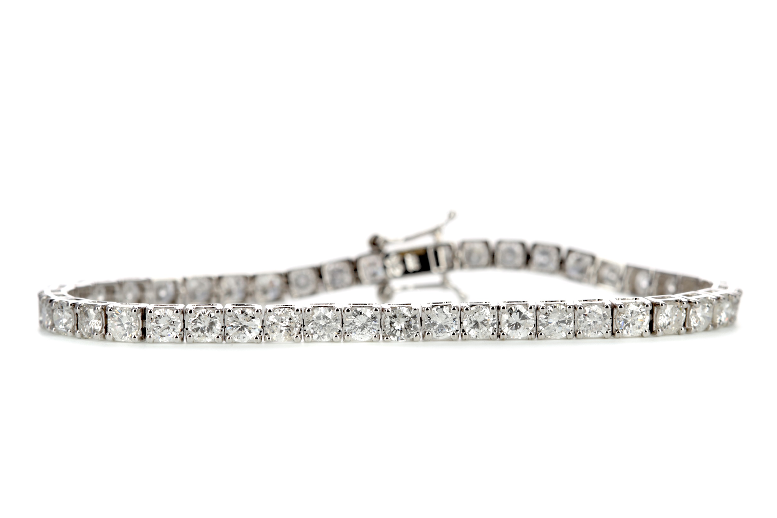 A DIAMOND TENNIS BRACELET