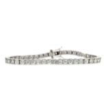 A DIAMOND TENNIS BRACELET