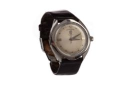 A GENTLEMAN'S FAVRE LEUBA MANUAL WIND STAINLESS STEEL WRIST WATCH