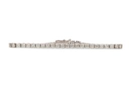 A DIAMOND TENNIS BRACELET