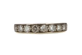 A DIAMOND HALF ETERNITY RING