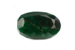 **A CERTIFICATED UNMOUNTED EMERALD