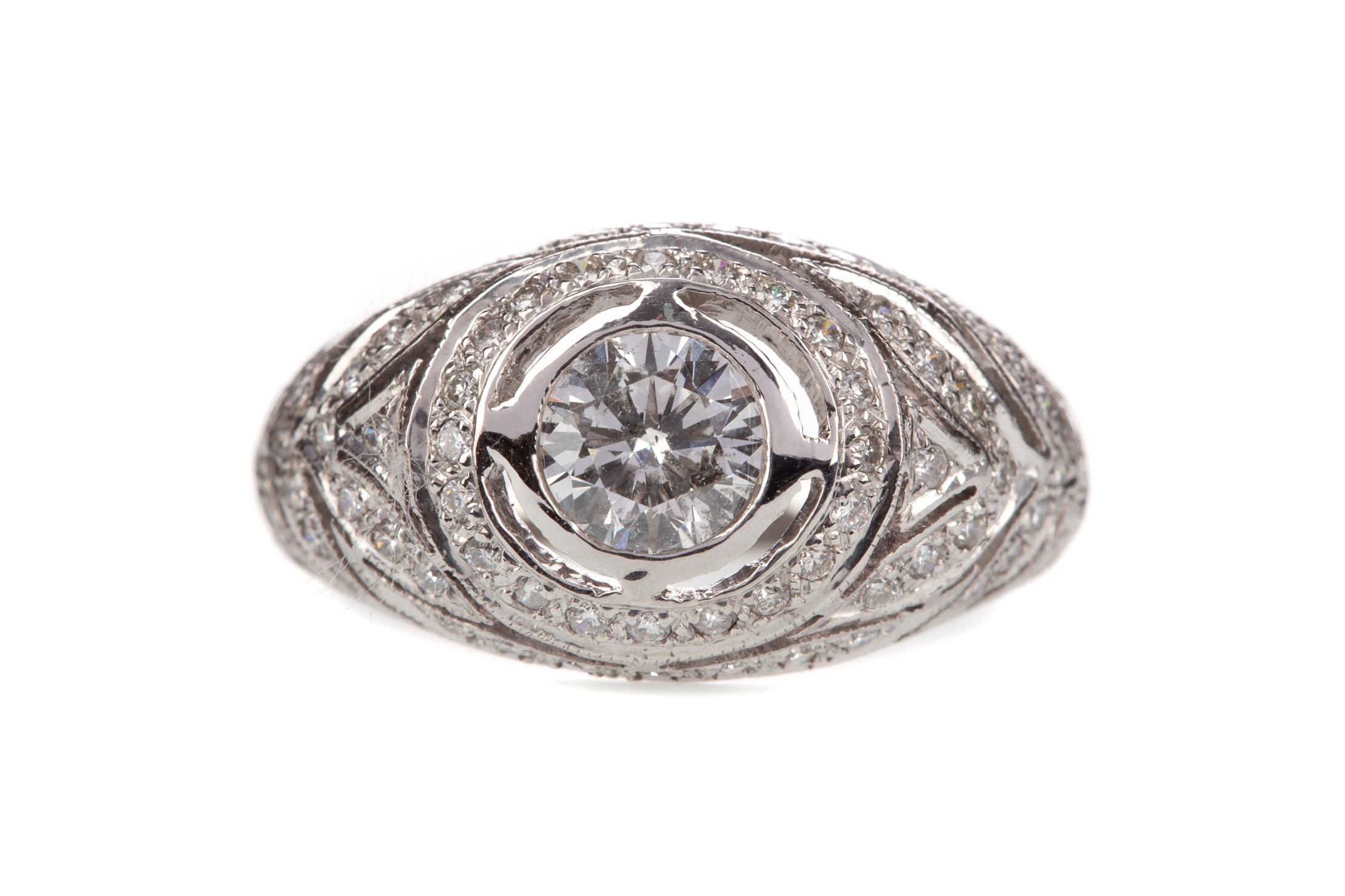 A DIAMOND DRESS RING