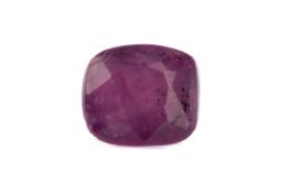 **A CERTIFICATED UNMOUNTED RUBY