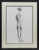 NUDE STUDY, A PRINT BY LEE STEWART