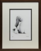 NUDE STUDY, A PRINT BY LEE STEWART