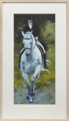 DRESSAGE, A PRINT BY ROWENA LAING