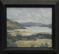 ON THE LOCH, AN OIL BY HARRY ALLSOP