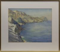 COAST, A WATERCOLOUR BY HARRY BERSTECHER