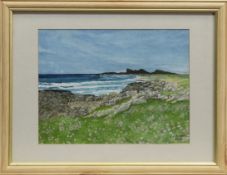 SALIGO BAY, ISLAY, A WATERCOLOUR BY JENNIFER