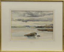 ON THE COAST, A SCOTTISH WATERCOLOUR