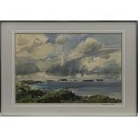 COAST VIEW FROM STOER, A WATERCOLOUR BY RICHARD ALRED